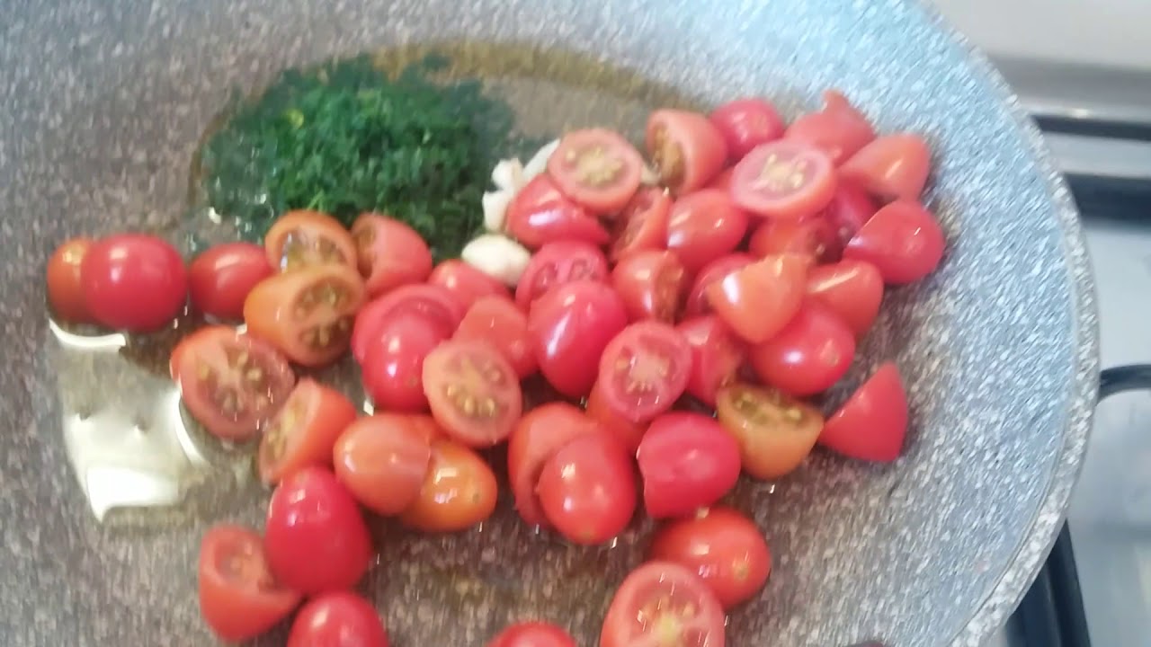 Mazzancolle veloci in padella (senza vino)