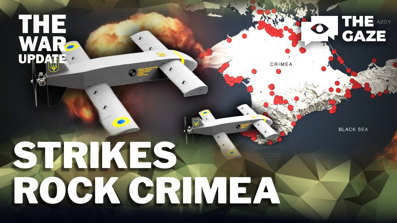 OCCUPIERS FLEE CRIMEA &ndash; Ukrainian strikes DESTROY Russian infrastructure