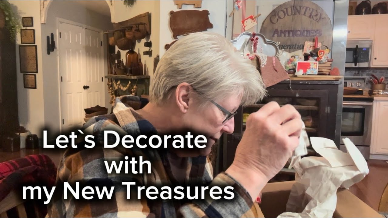 Let`s Decorate with my NEW TREASURES
