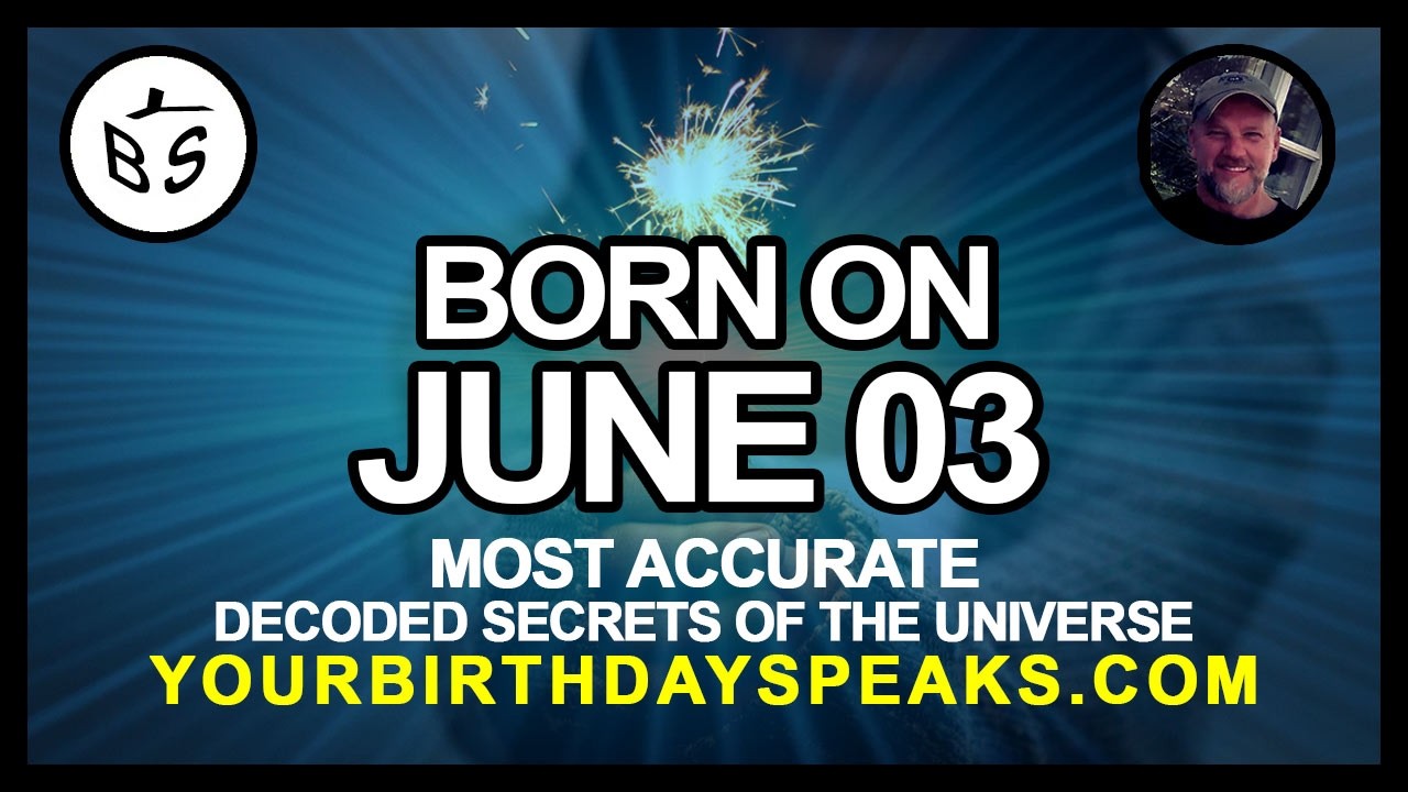 Born on June 3 | Numerology and Astrology Analysis