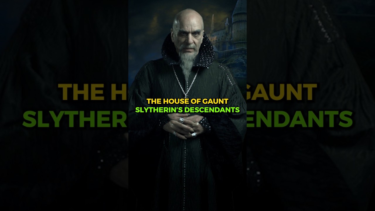 Voldemort's origins traced back to the Gaunts! 🐍 #HarryPotter #voldemort #wizardingworld #lore