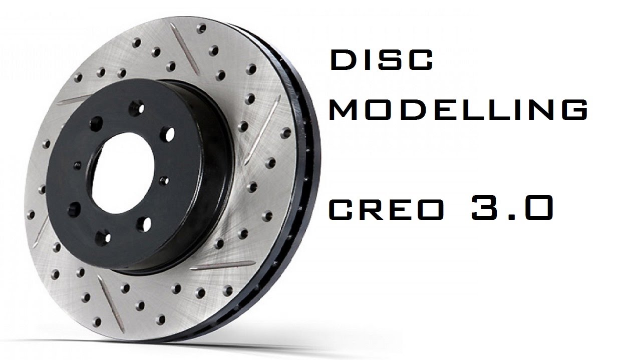 brake disc modelling  | CREO 3.0 | PRO E