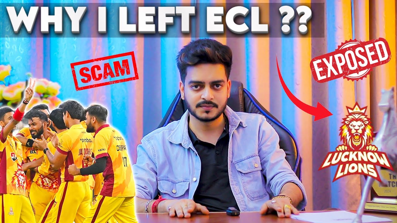 Why I Left ECL 😡🏏 Lucknow Lions Exposed 🤬 Rachit Rojha Vlogs