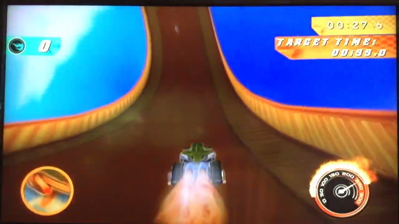 Hot Wheels Track Attack - Big Air Beach - Bayside Hot Lap | Croc Rod