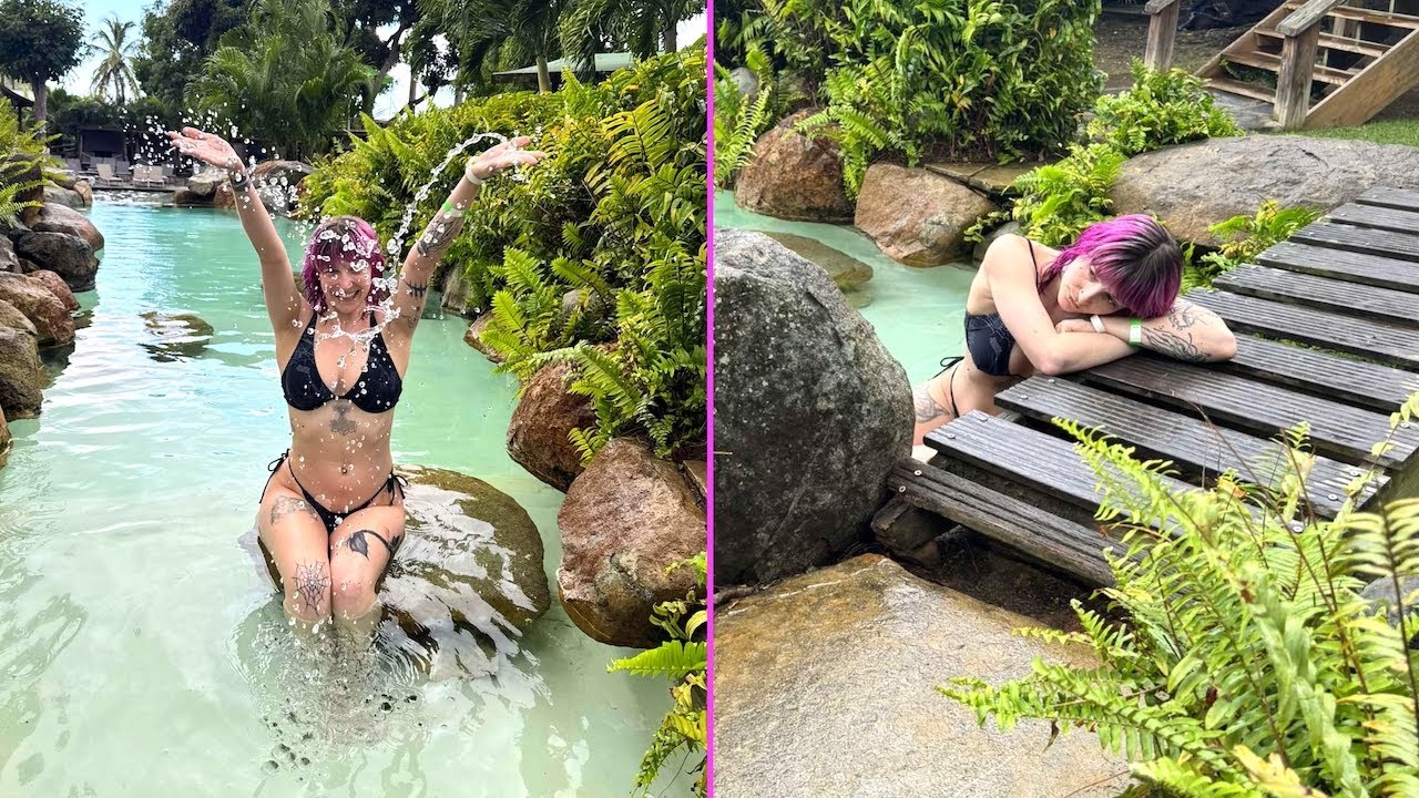Swimming In THE RAIN and ZIP LINING! - Cruise Vlog Pt 2 - QueenOfVikings