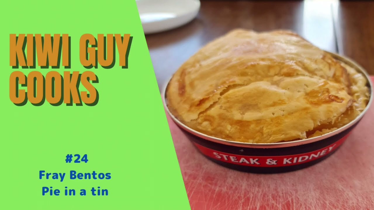 Kiwi Guy Cooks - Fray Bentos Pie in a Tin! Unbelievable!