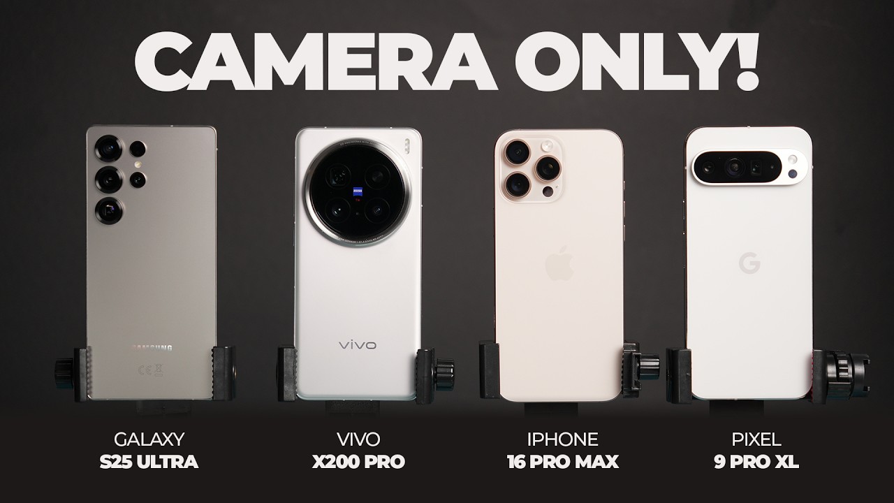 Galaxy S25 Ultra vs Vivo X200 Pro vs iPhone 16 Pro Max vs Google Pixel 9 Pro XL! SHOCKING Results!