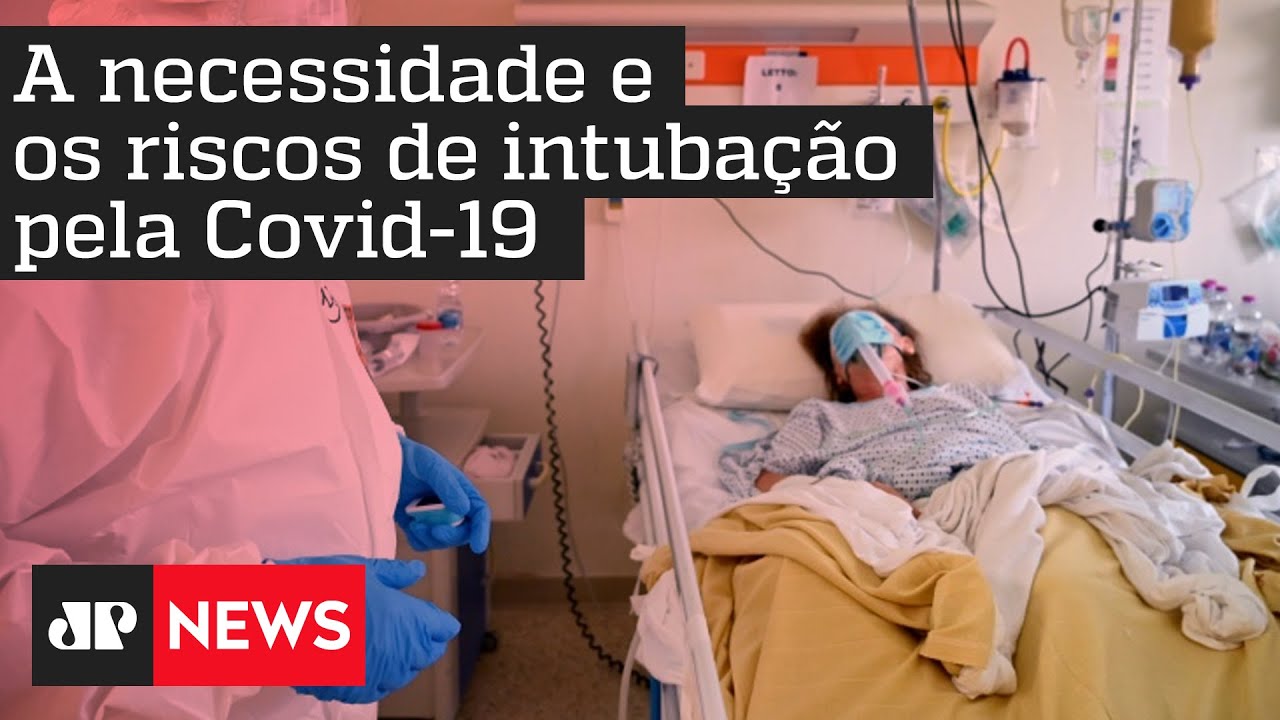 Anestesiologista explica a necessidade e os riscos de intubação pela Covid-19