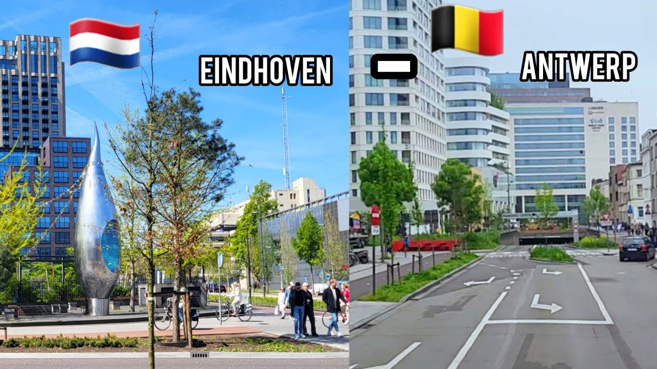 Travelling In Europe | Relaxing Trip Eindhoven-Antwerp