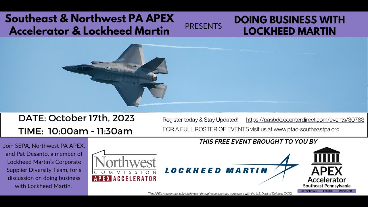 Doing Business with Lockheed Martin; Subcontracting with Large Primes
