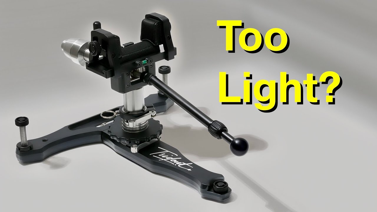 Тестирование новой передней подставки для винтовки LionWorks Trident.