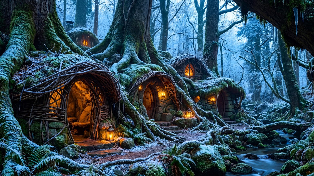 3 Hours of Winter Magic | Elderbloom Dreams with Ethereal Celtic Melodies for Study & Relaxing