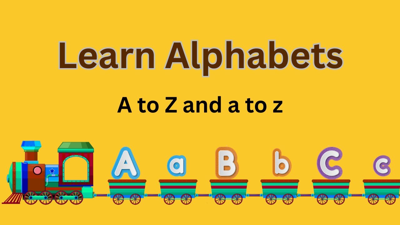 ABC Phonics Song A–Z | Capital & Small Letters | Learn Alphabet for Kids