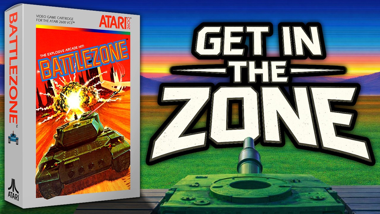 ATARI Battlezone на 2600 | Без Vector, один джойстик - ВСЕ ЕЩЕ ОТЛИЧНО!
