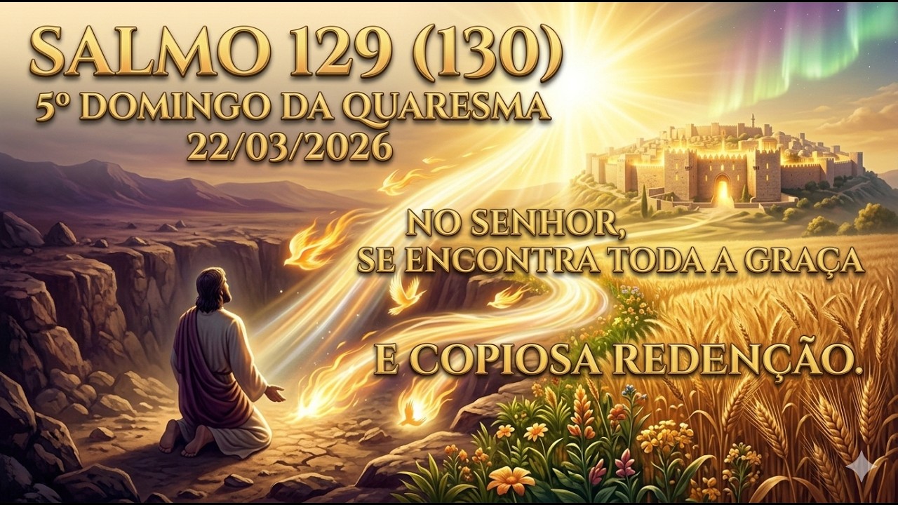 No Senhor, se encontra toda a graça, e copiosa redenção!