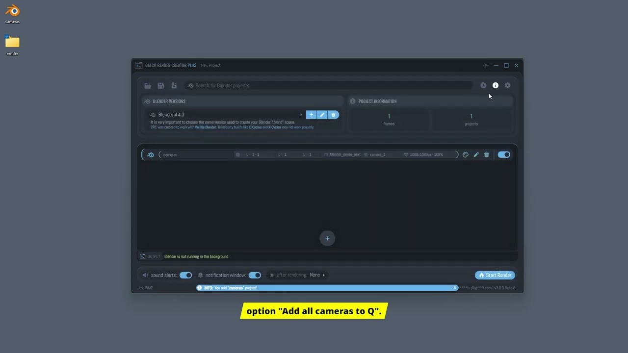 Batch Render Creator - Beta 8 | NEW FEATURES 🔥