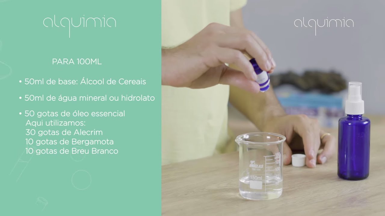 Aprenda a fazer um Spray de Ambientes