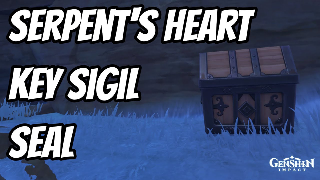 Serpent's Heart Key Sigil Seal | Genshin Impact