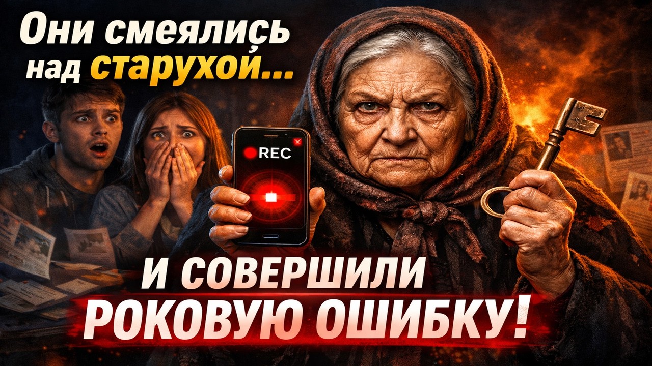 Они смеялись над больной старухой, и совершили роковую ошибку!