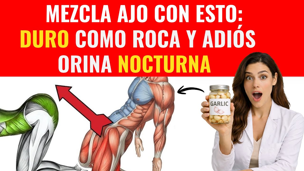 5 Formas de Comer Ajo para Recuperar el Vigor a los 60 (¡Y Sentirse como de 30!) salud masculina