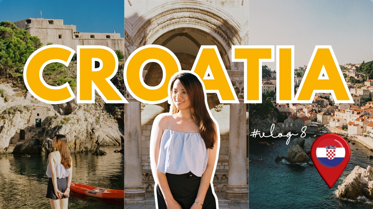 🇭🇷 DU LỊCH CROATIA | 1 tỷ góc sống ảo tại Dubrovnik & Montenegro | vlog 8 in Europe