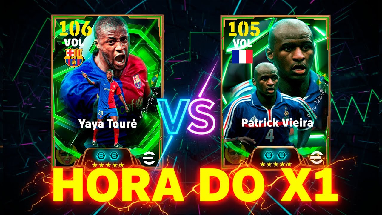 QUEM É O MELHOR VOLANTE? VIEIRA vs YAYA TOURÉ – QUEM DOMINA O MEIO-CAMPO?! 😱