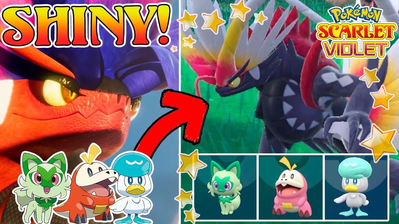 CONHEÇA VERSÃO BRILHANTE DE TODOS NOVOS POKÉMON DA 9ª GERAÇÃO!! Scarlet & Violet Shiny Pokédex