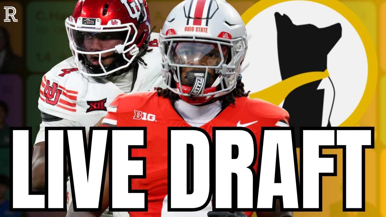 Underdog Best Ball Mania Draft! 20 Round College Fantasy Football Draft - Picking from the 1.01!