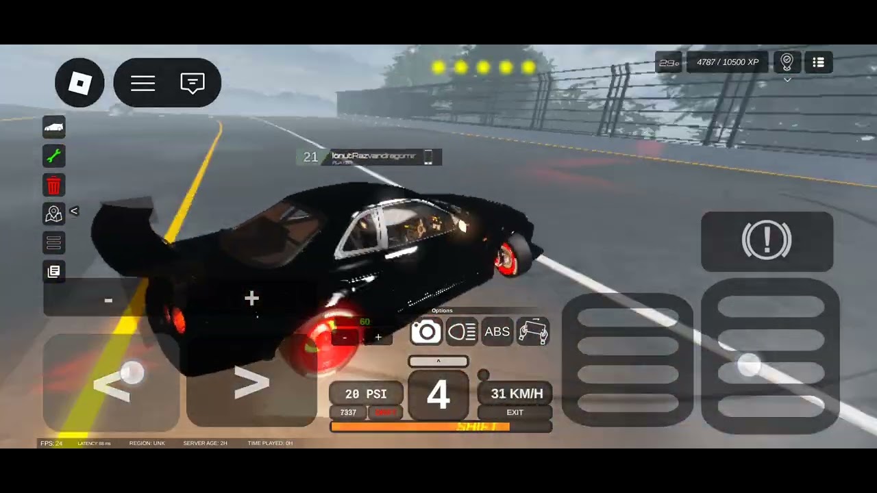 Drifting with my Nissan GTR