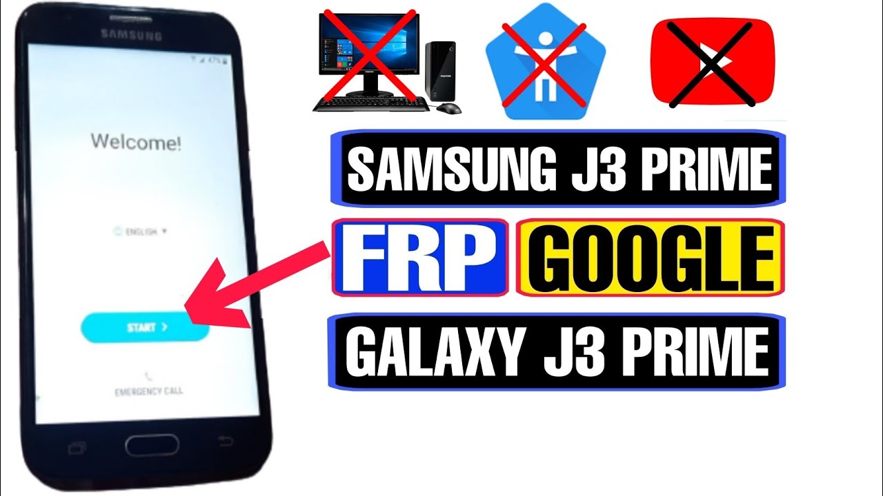 Samsung J3 Prime FRP Bypass 2023 | Samsung Galaxy J3 Prime Google Account Bypass Without PC |