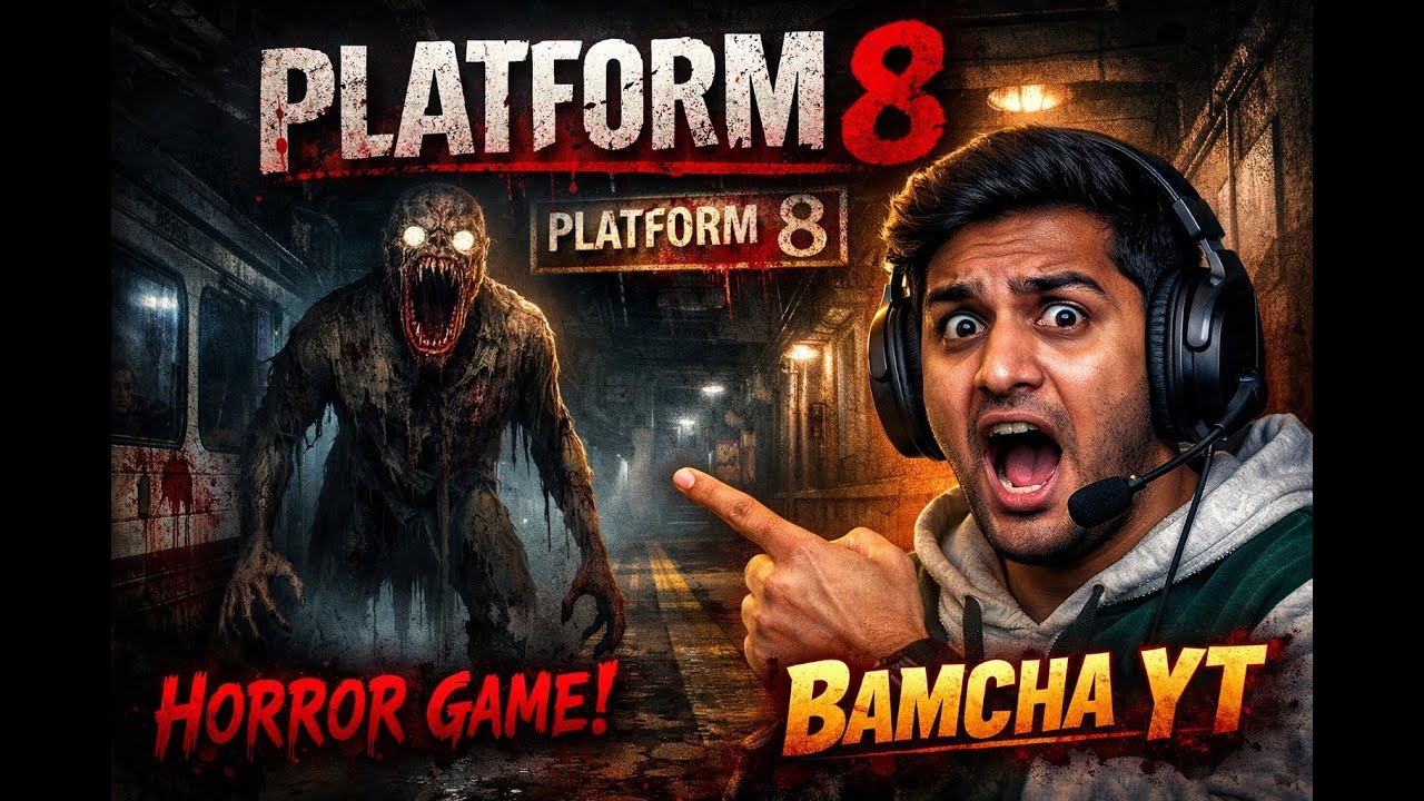 PLATFORM 8 HORROR GAME LIVE 💀 WITH ‪@BAMCHA_IS_LIVE ‬ 