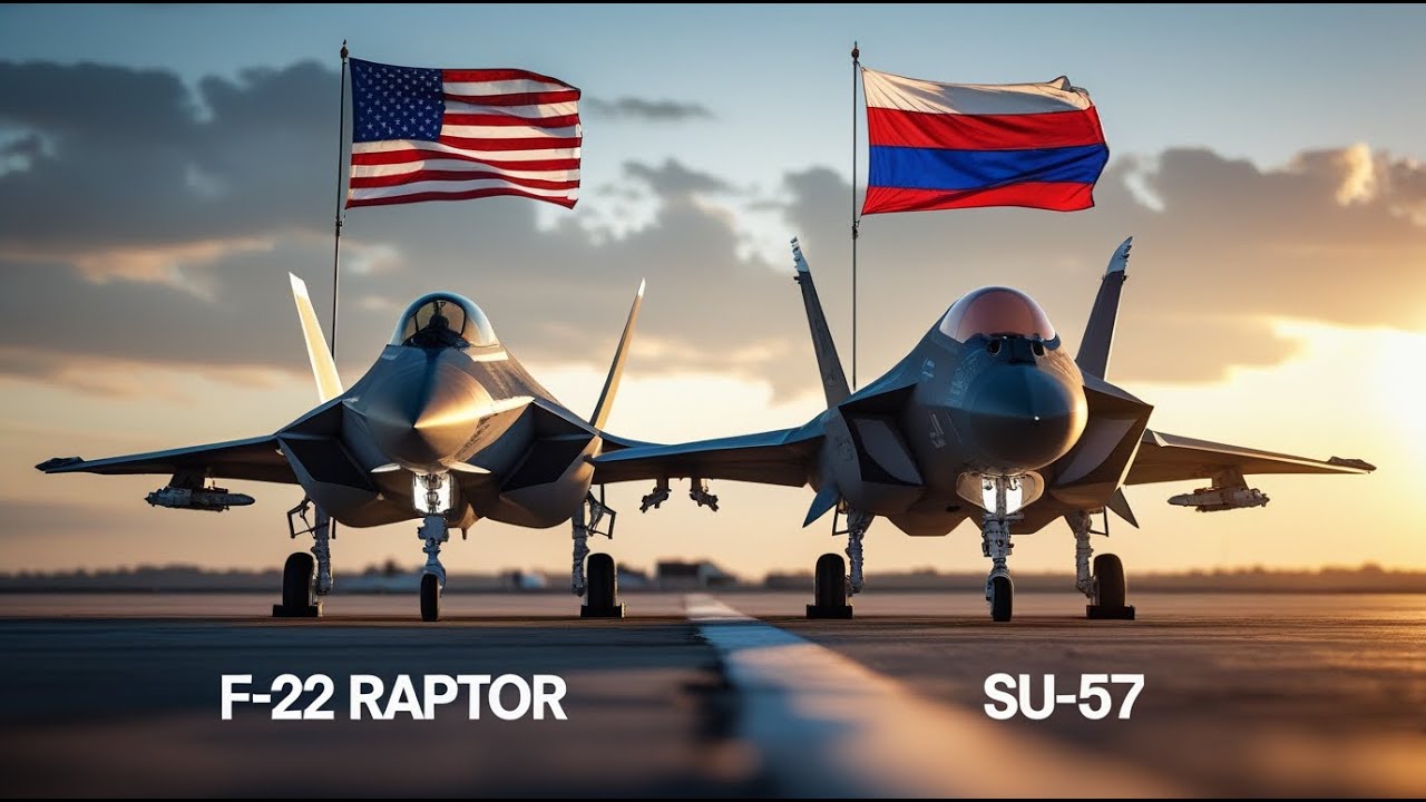 F-22 Raptor vs Су-57: Полное сравнение технологий и возможностей