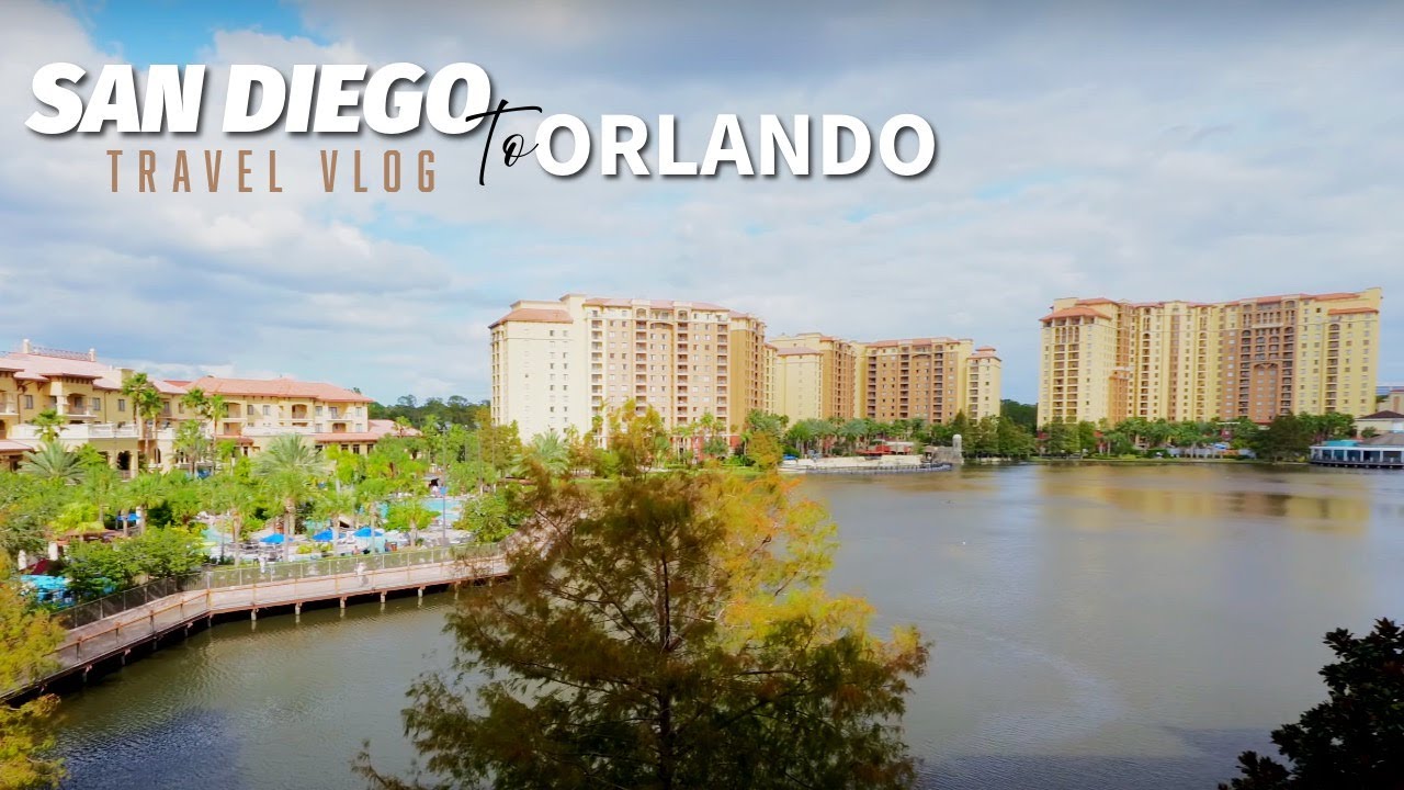 Wyndham's Bonnet Creek at Walt Disney World Travel Vlog San Diego to Orlando October 2024