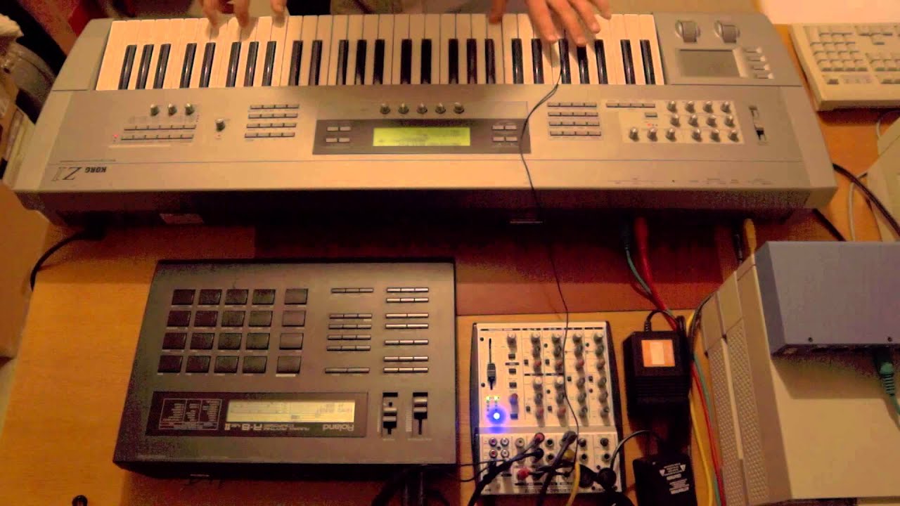 Korg Z1 & Roland R-8 MK II - Georgan Orbell