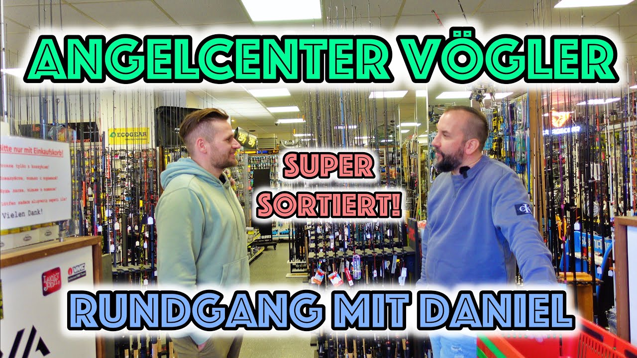 ALLES was das ❤️ begehrt! Rundgang bei Angelcenter Vögler in Hamburg!