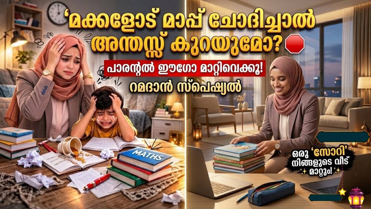മക്കളോട് 'സോറി' പറയാൻ നമുക്ക് മടിയാണോ? | റമദാനും പേരന്റിംഗും | Maghfirat Special