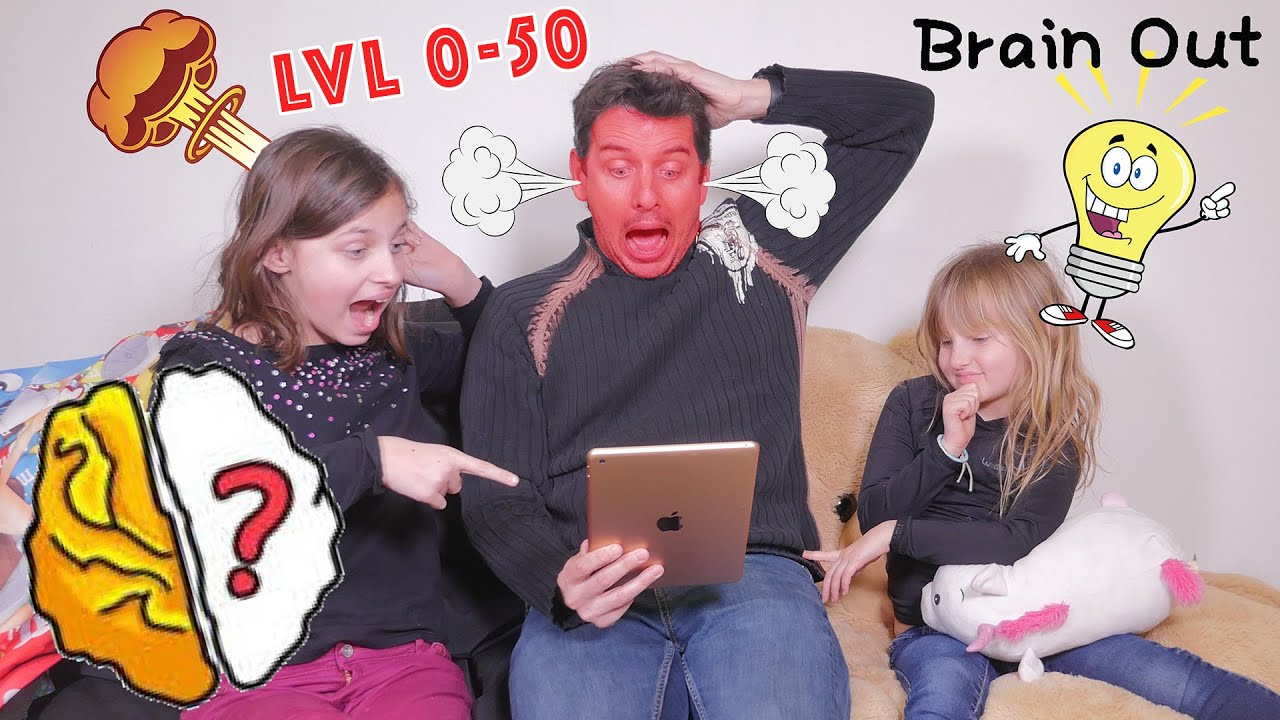 Brain Out Solutions 0-100 FR • Walkthrough All Levels Part 1 - Studio Bubble Tea