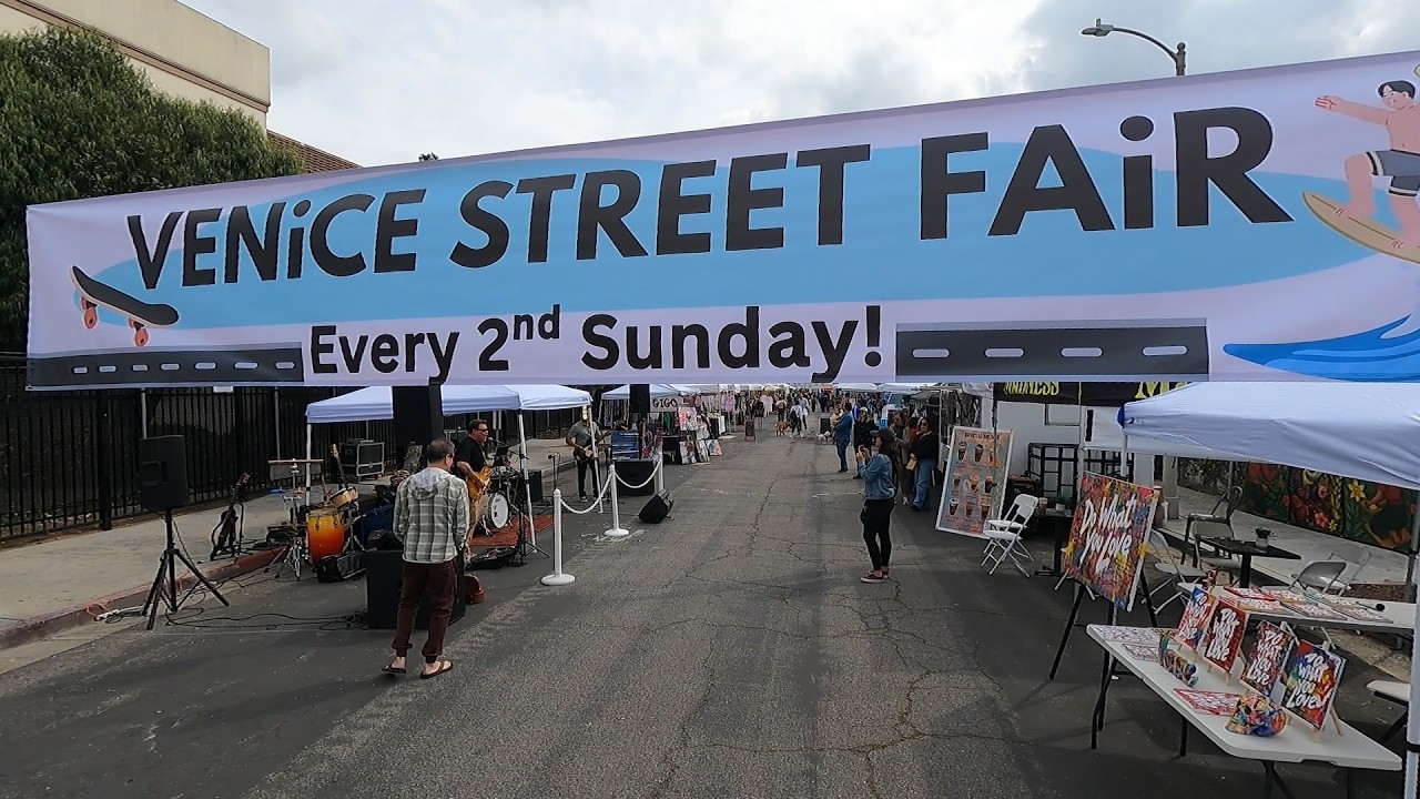 Venice Beach Street Fair Tour -  Live Music, Local Artists