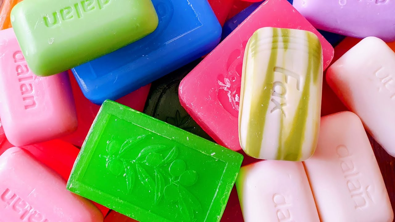 Super Clean Soap Cutting Sounds | ASMR Satisfaction