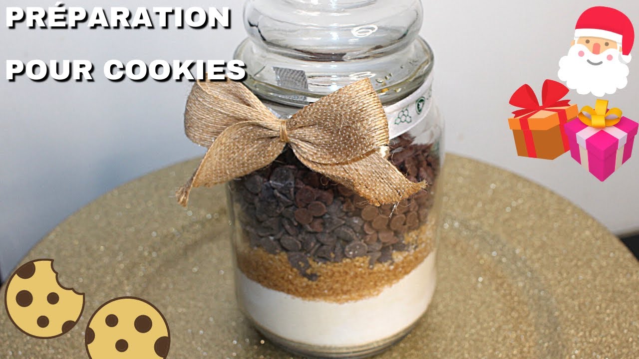 Idée cadeau pour Noël : Kit de préparation à cookies