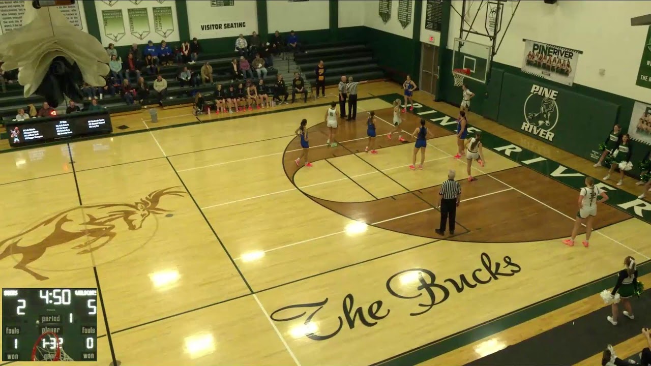 Pine River High School vs Evart High School Womens JV Basketball
