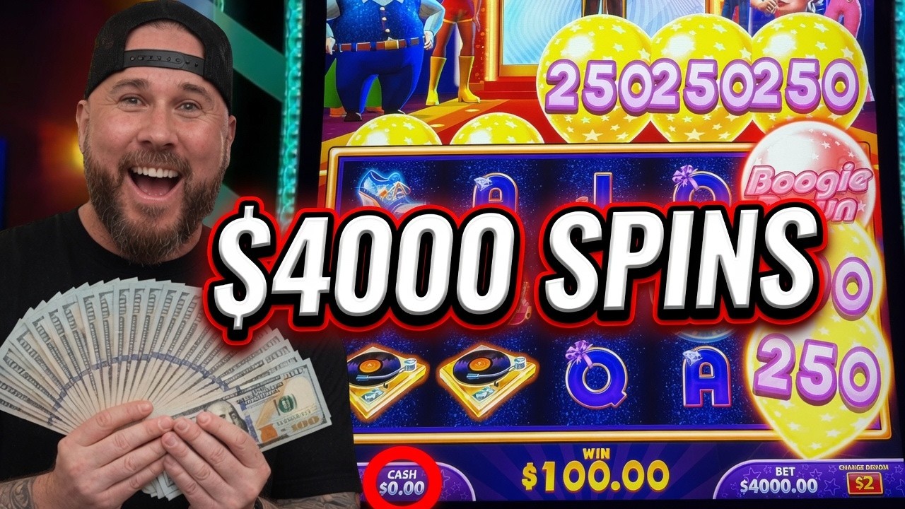 I DID A $4000 SPIN & WON A LIFE CHANGING JACKPOT