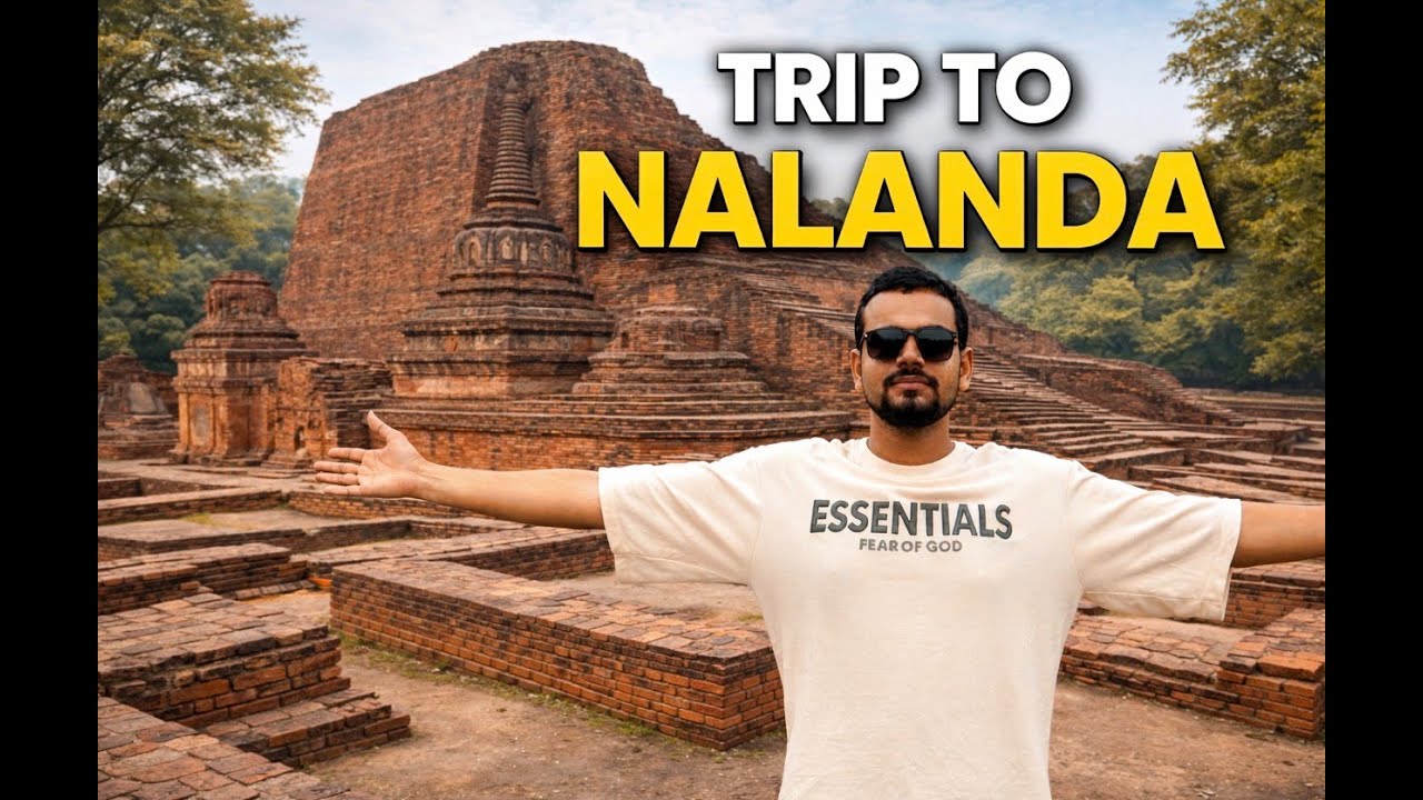 नालंदा खंडाहर | Ruins of Nalanda University | Complete Tour😊 #explorebihar #trending 