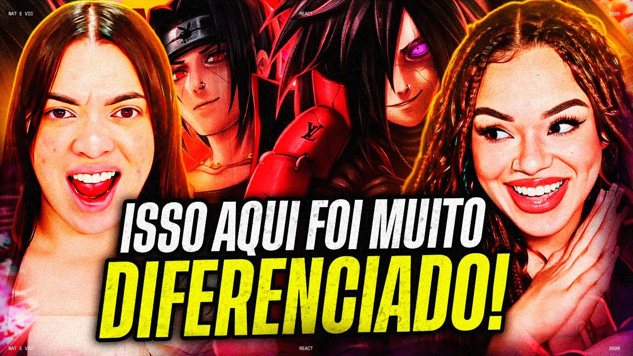 MHRAP: Tipo Itachi e Madara 🔥 (Genju Dos Crias) ft. ÉoDan | Vick e Nat [REACT]
