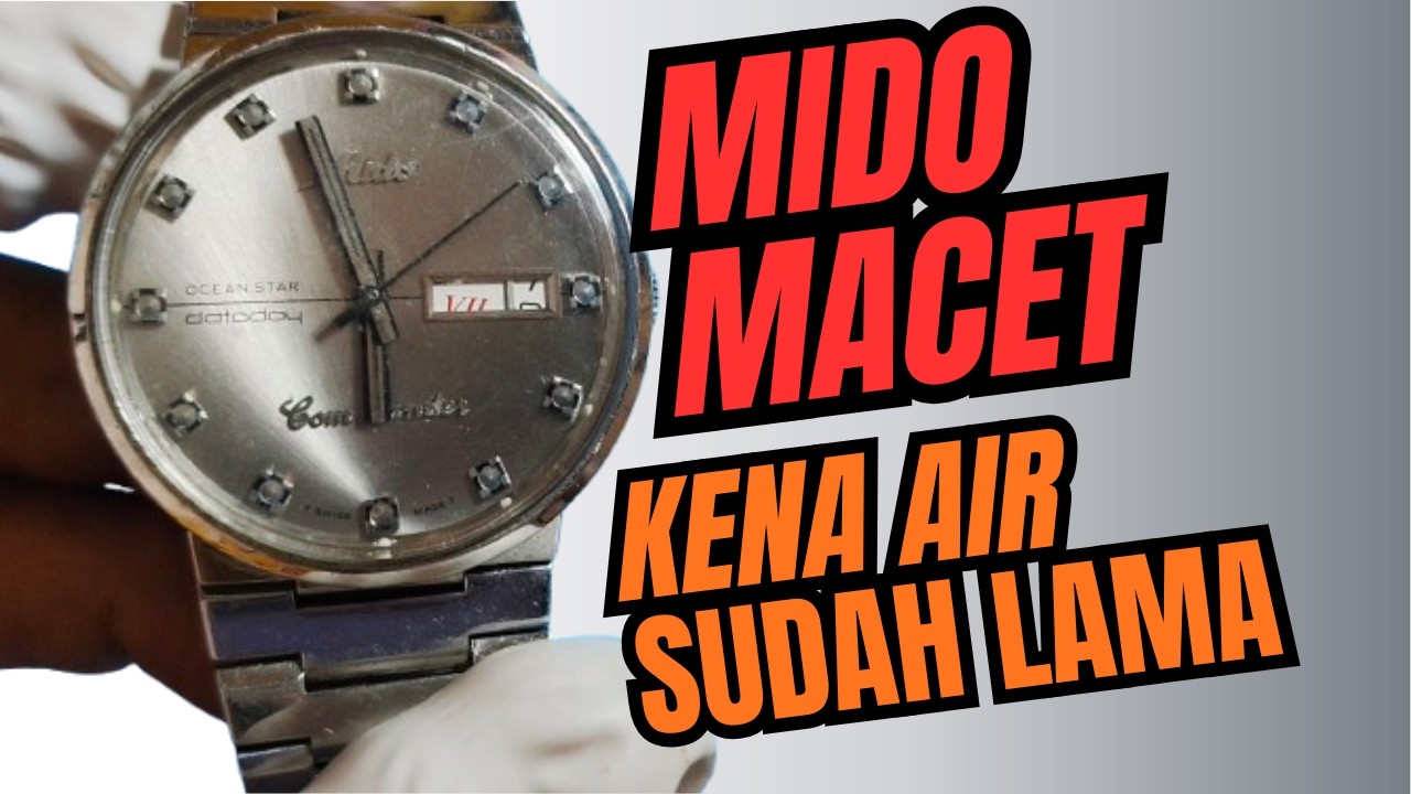 service jam tangan mido hiduo hanya sebentar kiriman tangerang