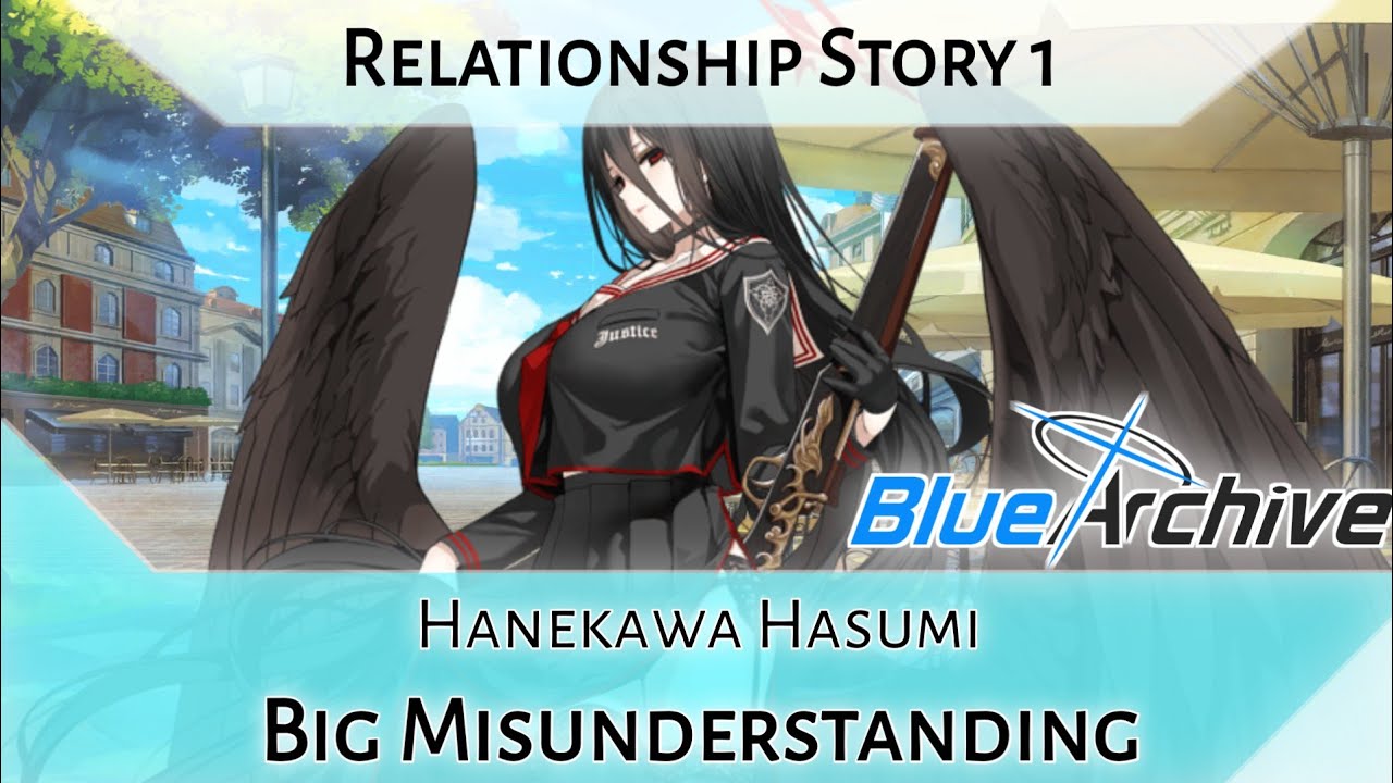 Blue Archive Hasumi Relationship Story 1 - Big Misunderstanding