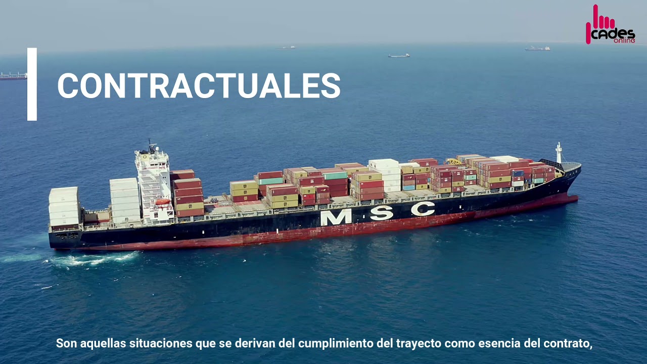 1 Introducción a los contratos de transporte marítimo