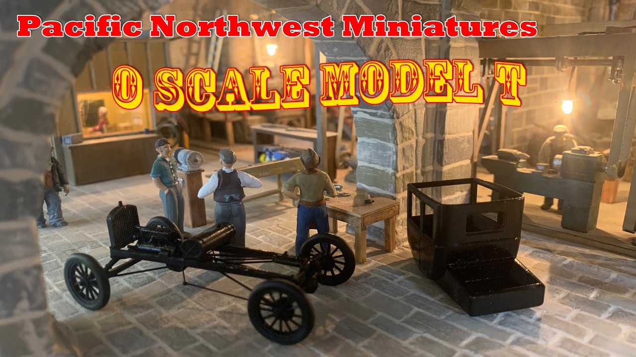 Building the O scale Model T Ford by Northwest Miniatures