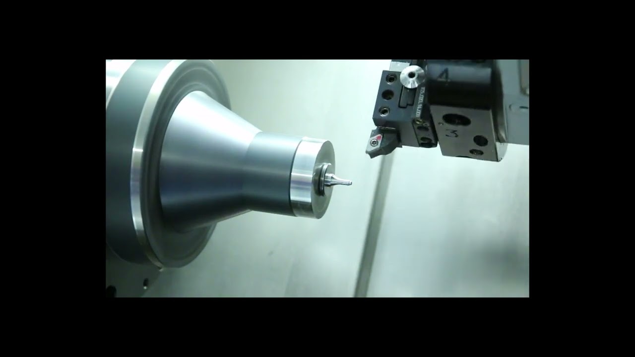 Hard turning a high speed steel punch