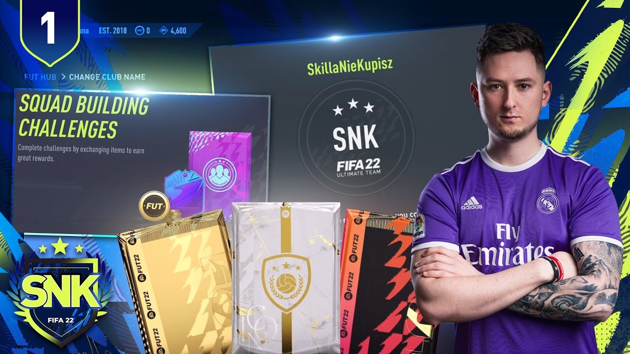 ZACZYNAMY SERIĘ! [#1] | FIFA 22 ULTIMATE TEAM